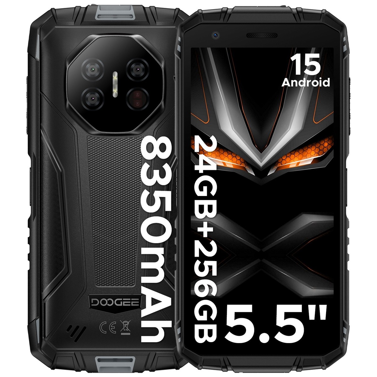 スマートフォン本体 DOOGEE Fire 3 Pro DOOGEE Fire3/Fier3Pro/Fire3Ultra Android 15 Rugged 5.5