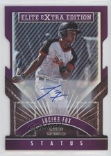 2015 Panini Elite Extra Edition 49/75 Lucius Fox #36 Auto 0b0