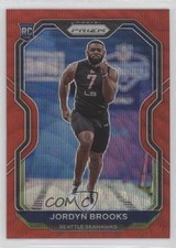 2020 Panini Prizm Rookie Red Wave Prizm 13/149 Jordyn Brooks #388 5aj