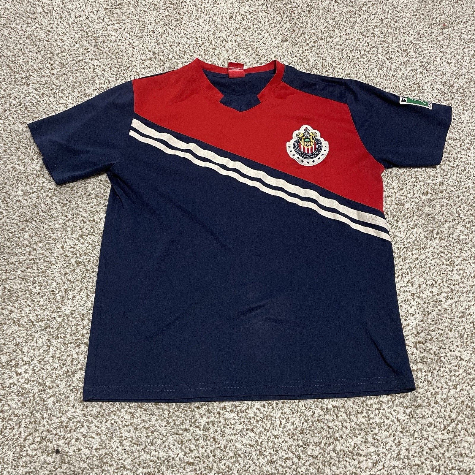 VTG Chivas de Guadalajara FMF Primera Division Official Merchandise Soccer Top S