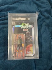 2019 SDCC Exclusive Boba Fett 40th Anniversary Black Series Graded AFA 8.0