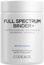 Codeage Binder + Systemic Supplement - Activated Charcoal Pills,... 