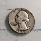 1952-D VF Washington Quarter 90% Silver #3