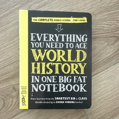 Workman Big Fat Notebook Ace World History Study Guide 9780761160946