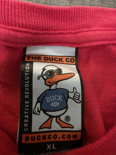 Camiseta The Duck Company XL The Pirates House Pulpo Gráfico Rojo Cuello Redondo - Imagen 2 de 9