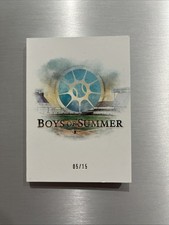 2025 Panini Boys of Summer Charlie Condon Jumbo Patch Auto Booklet #10/15