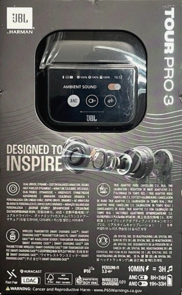 Charging Case for JBL Tour Pro True Wireless Noise Canceling