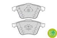 Ferodo Bremsbelagsatz, Scheibenbremse Vorderachse U.A. FüR Ford, Mazda, Opel