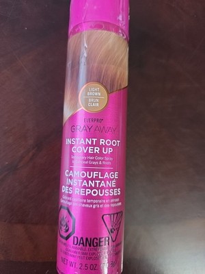 New Instant Root Cover Up Spray 2.5 oz Light Brown Hair Color Solution Free Ship