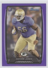 2013 Bowman Purple Datone Jones #115 c7w