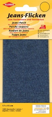 KLEIBER Jeans-Bügelflicken 170 x 150 mm dunkelblau
