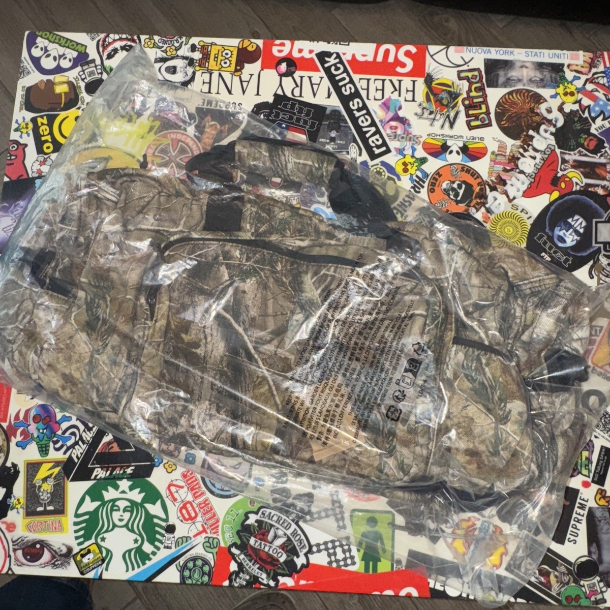 Supreme Denim Duffle Bag Realtree Camo | eBay