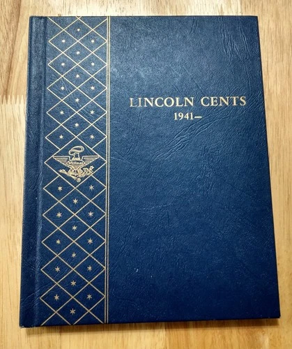 Lincoln Cent Collection with  Vintage Album ~ 1941-