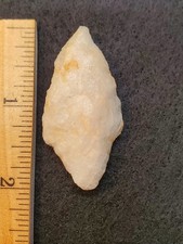 Authentic Quartz "Morrow Mountain" Arrowhead (NC)