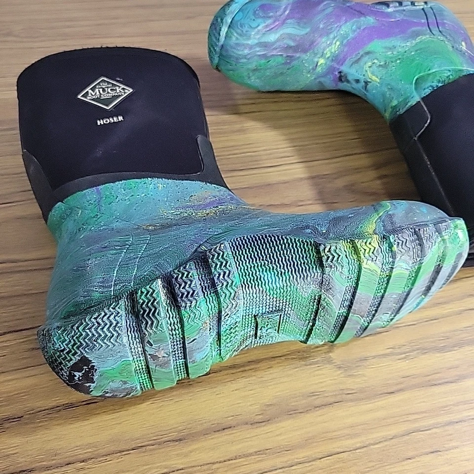 The Muck Boot Company Negro Hydro Dip Trabajo Unisex M 9/9.5 W 10/10.5 Impermeable  Foto 4 de 4