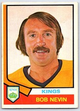 1974-75 O-Pee-Chee *C* Bob Nevin Los Angeles Kings #378