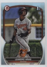 2023 Bowman Prospects Sky Blue 242/499 Leandro Arias #BP-84 14ij