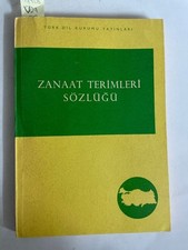 Zanaat Terimleri sözlügü