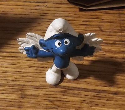 Verkaufe 1 Fliegender Schlumpf von Schleich 5x5.5cm