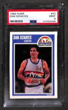 1989 Fleer #43 DANNY SCHAYES PSA 9 Mint 41532456 