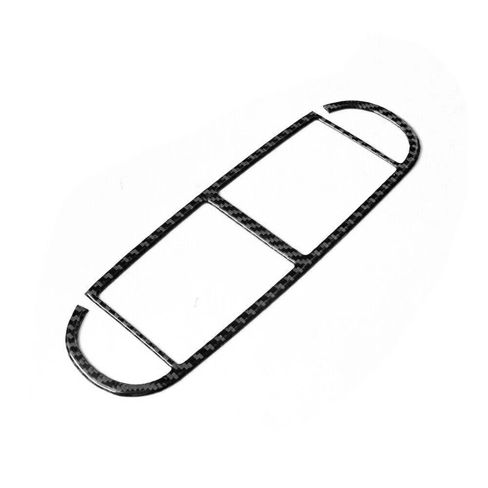 Guarnição de tampa de fibra de carbono 2003-2010 para tomada de ventilação central Porsche Cayenne - Imagem 3 de 4