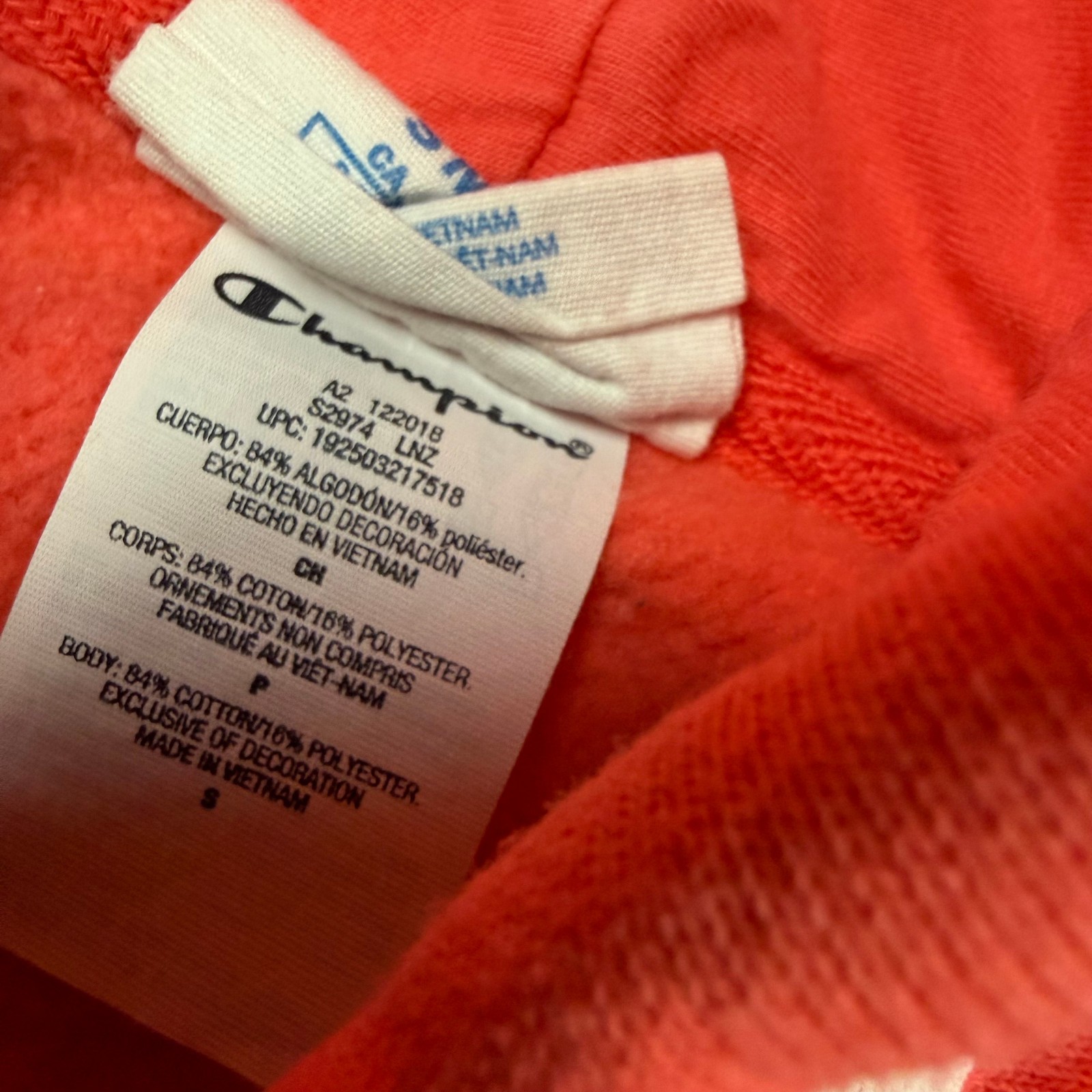 Champion Reverse Weave Script Logo All Over Print… - image 4