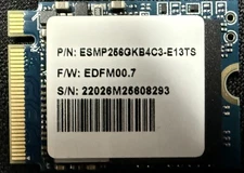 New Pull Phison 256GB PCIe NVMe M.2 2230 30mm SSD steam deck surface pro laptop