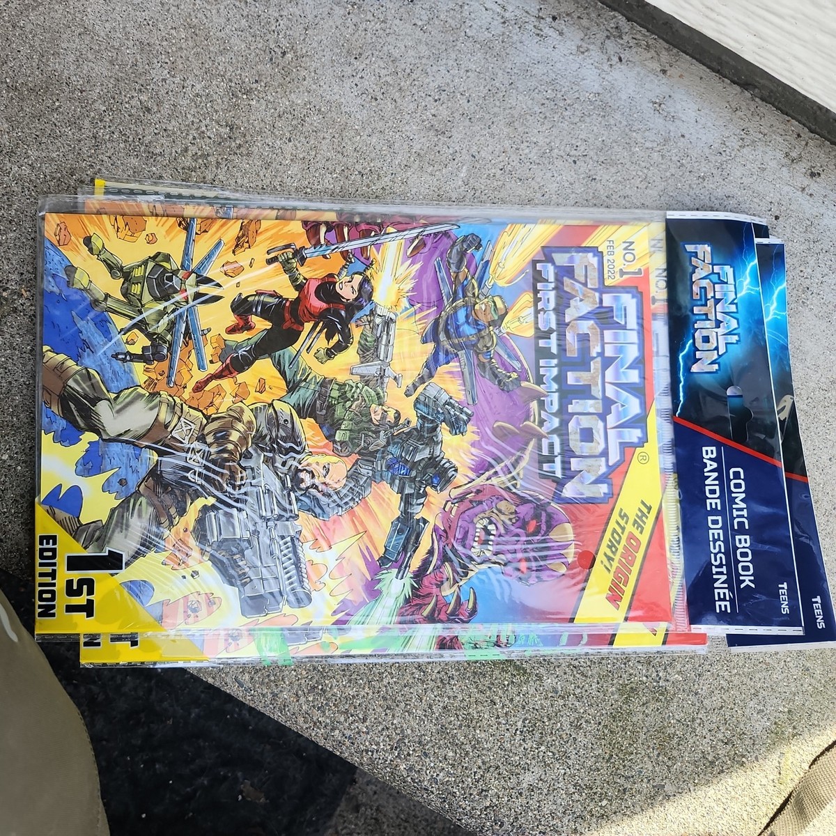 Final Faction #1 (Peachtree Playthings February 2022) for sale