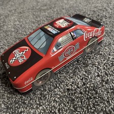 Coca-Cola Coke NASCAR voiture de course caramel bonbon étain - vintage vide