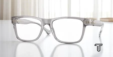 VERSACE VE3303 593 Transparent Grey Demo Lens 55 mm Men's Eyeglasses