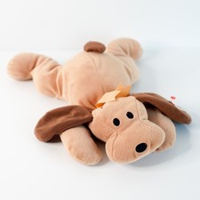 Ty Pillow Pals Woof Puppy Dog 1994 Style 3003 14" Plush with Heart Tag