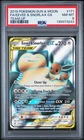 2019 Pokemon Sun & Moon Team Pp Full Art Eevee & Snorlax GX #171 PSA 8 ES6