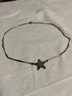 vintage costume jewelry star necklace