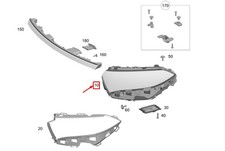 MERCEDES-BENZ EQB X243 Scheinwerfer vorne links RHD A2439061300 NEU GENUINE