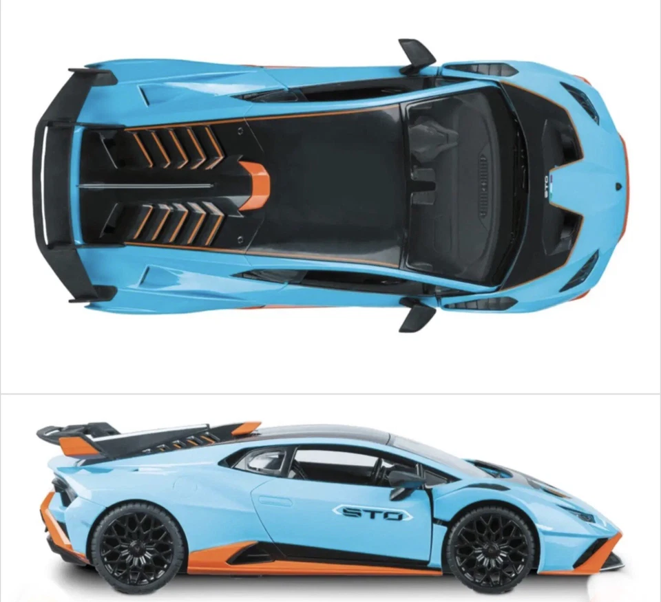 Lamborghini Huracán STO Scala 1:14 MondoMotors Auto Radiocomandata Ufficiale - Immagine 4 di 4