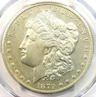 1879-CC Morgan Silver Dollar $1 Carson City Coin - Certified PCGS AU Details