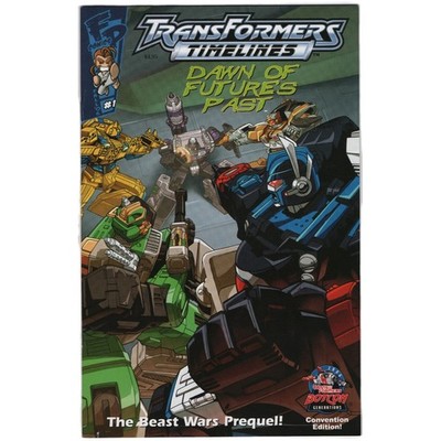 Transformers Timelines #1 Beast Wars Prequel 2006 Botcon Convention Fp Fun Comic