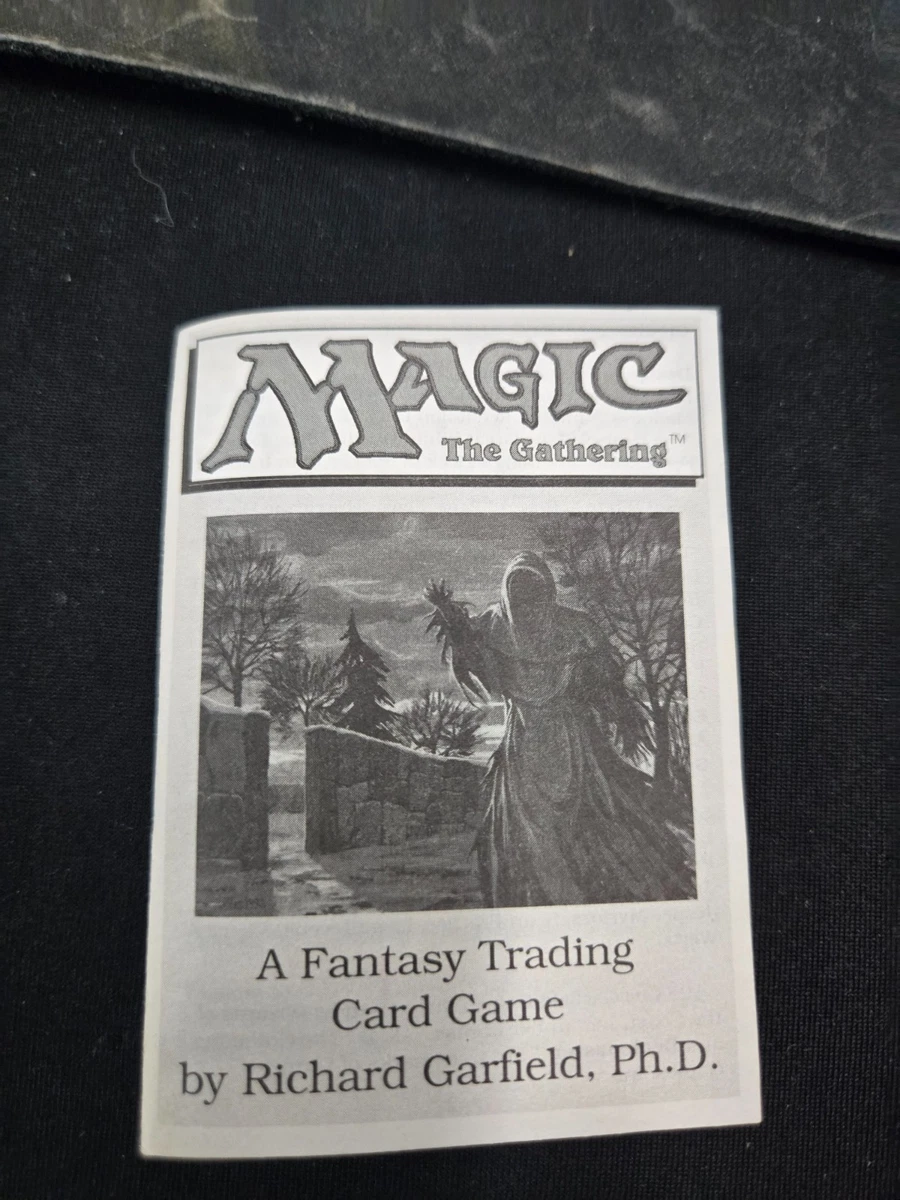 Magic The Gathering Rule Book In Individual Magic: The Gathering