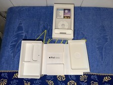 Box  accessories only Apple Genuine iPod Classic 160GB A1238 SILVER MC297LL/A