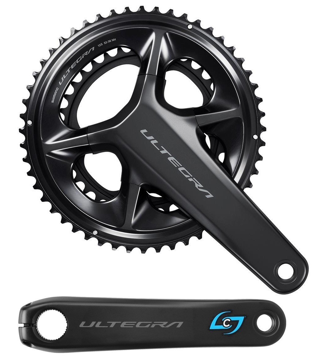 Shimano Ultegra 2x12s FC-R8100 Stages G3 Left Side Power 52/