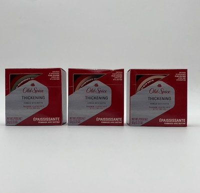 Old Spice Thickening Pomade With Biotin 63g X3