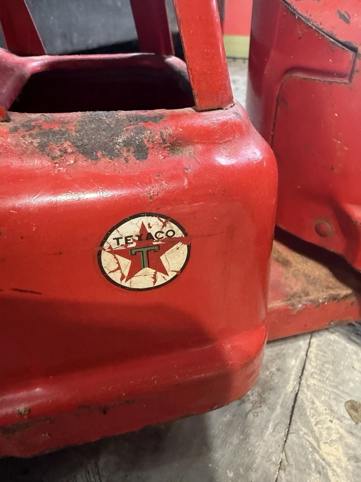 Camión cisterna de combustible Texaco de acero prensado BUDDY L de colección Foto 3 de 4