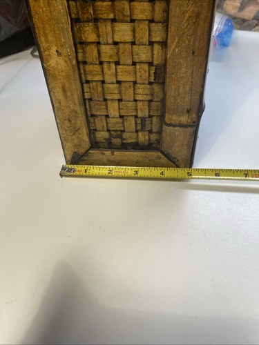 VTG Three Hands Corp. Carry Case Wine/Liquor Wood Bamboo Double Bottle - Picture 9 of 9