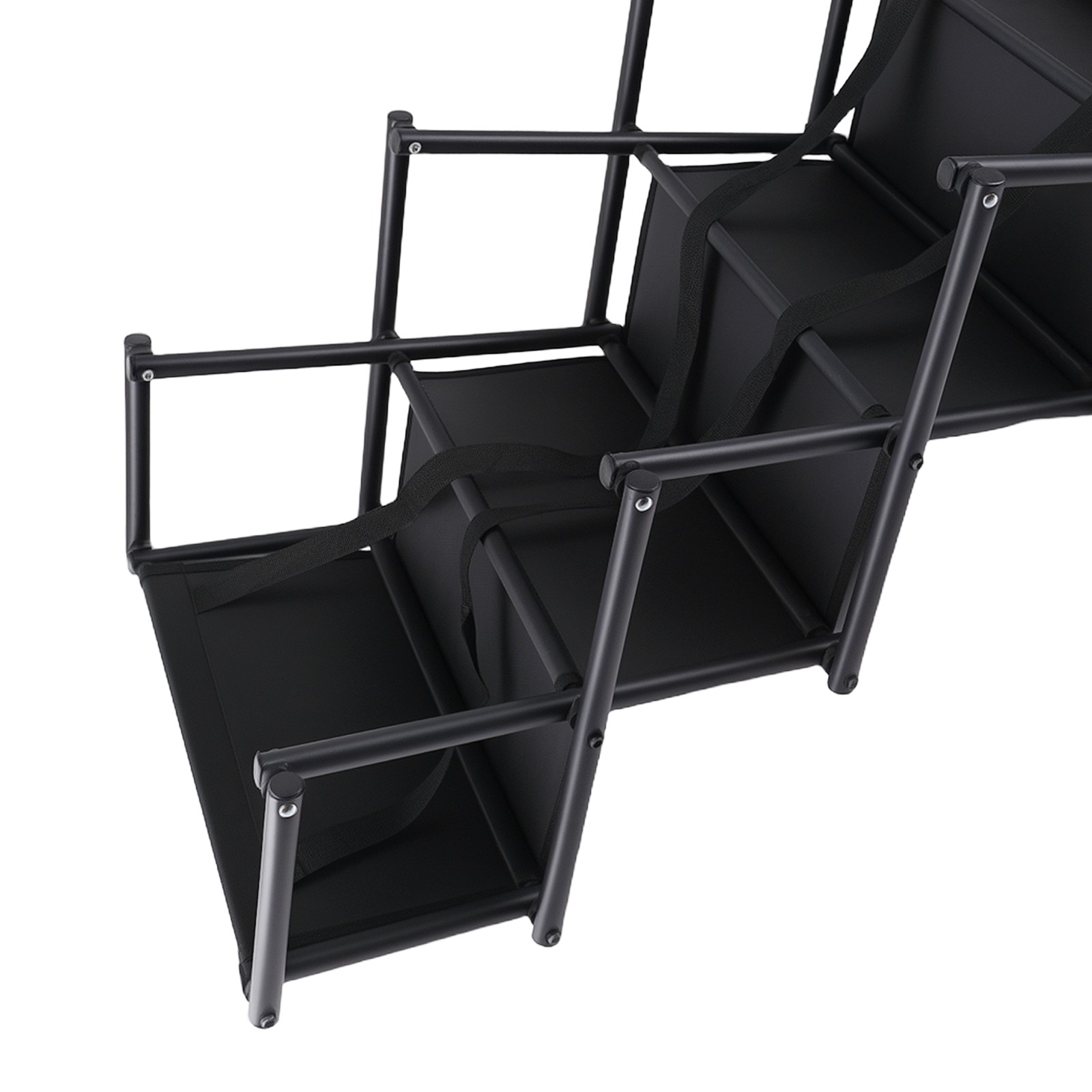 Pet Stairs for High Beds & SUV Entry 4 Steps Foldable Portable Lightweight