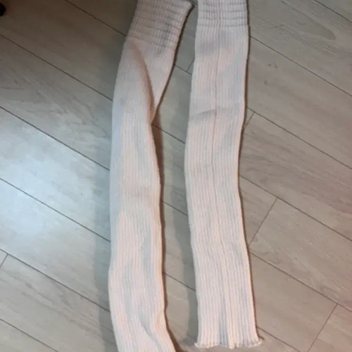 Pink Knit Ballet Leg Warmers