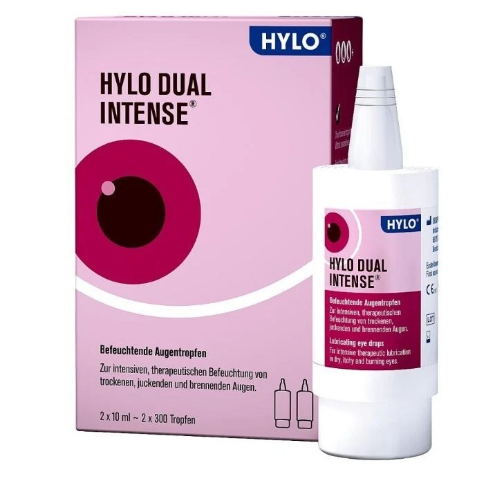 URSAPHARM ARZNEIMITTEL GMBH Hylo-Dual Intense Augentropfen 2x10 ml, PZN 17845084