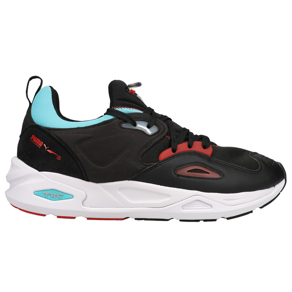 SAOLA Scarpe casual Puma Trc Blaze Tech stringate uomo nere sneakers 384960 03