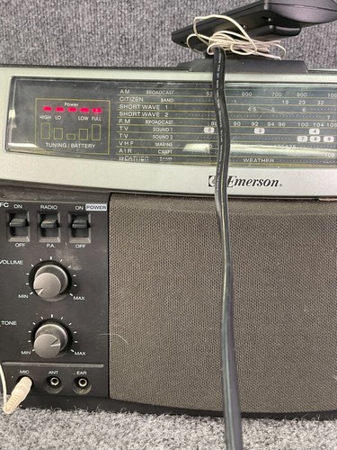 π» Emerson MBR-1 Multi-Band Radio Receiver π― Portable Direction Finder β‘ - Picture 4 of 19