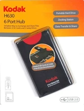 Kodak H630 6 Port Memory Hub (85037), USB 2.0- High Speed