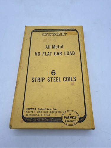STEWART PRODUCTS #210 6 - Strip Steel Coils for Coil Car Loads H.O. 1:87